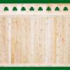 Wood T&G Shamrocks
